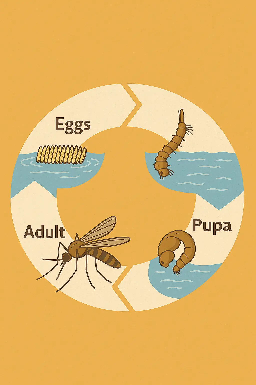 mosquito breeding cycle palmetto fl