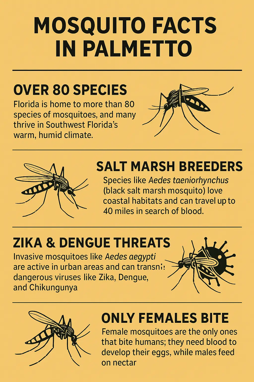 mosquito treatment for yard palmetto fl